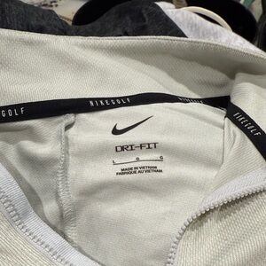 Nike Golf Dri-FIT Cream Jacket UCONN